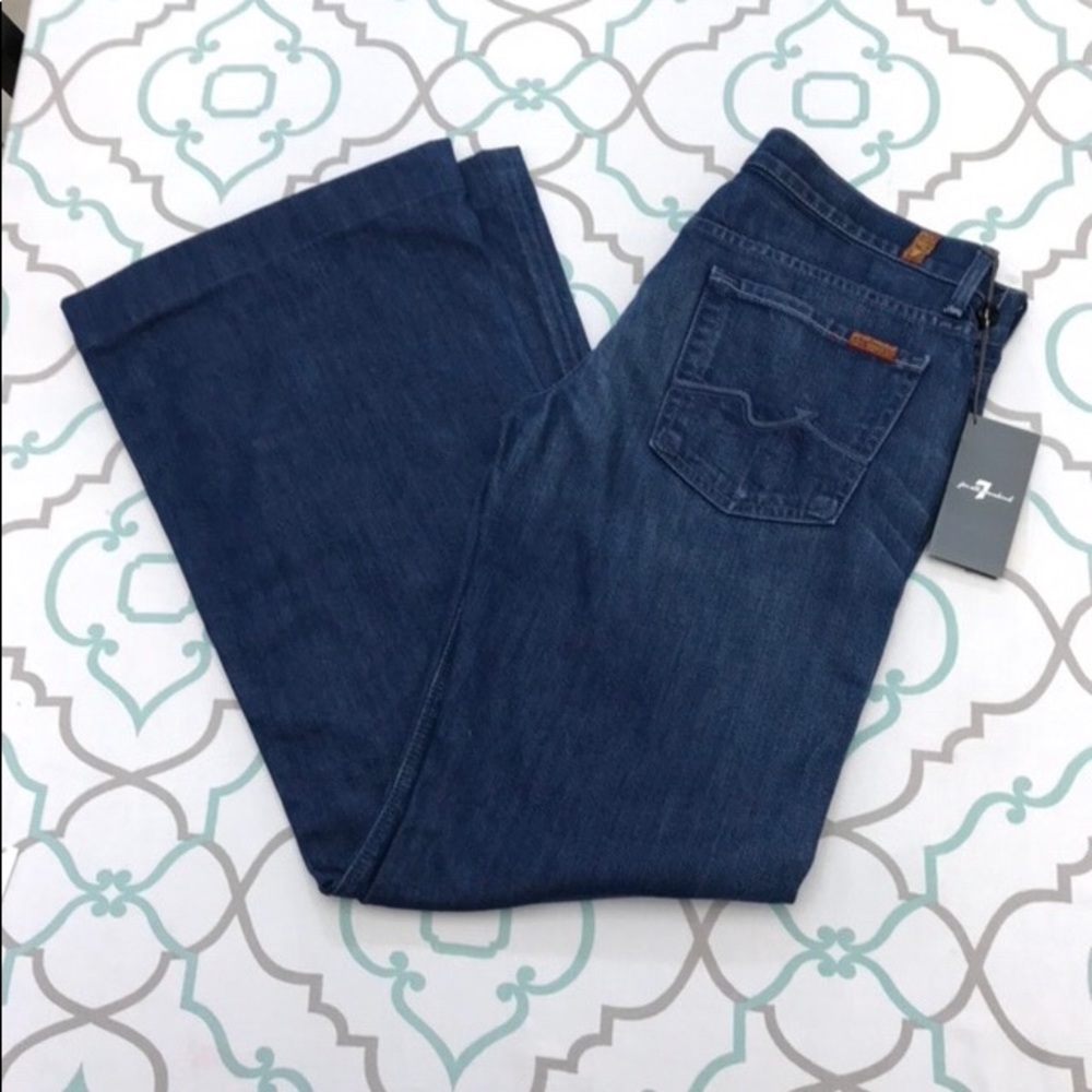 NWT๐๐7FAM! GINGERS! LOW RISE!๐๐30 9/10 32โ NEW - Picture 7 of 8